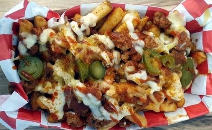 Chilly Cheese Loaded Fries